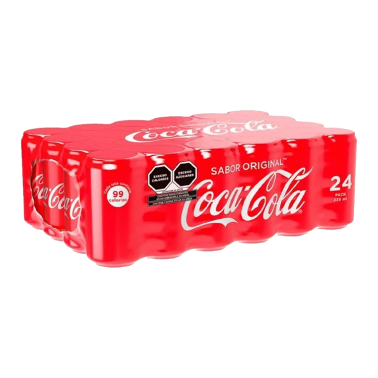 Coca Cola Mini Lata 235 Ml 24 Pack