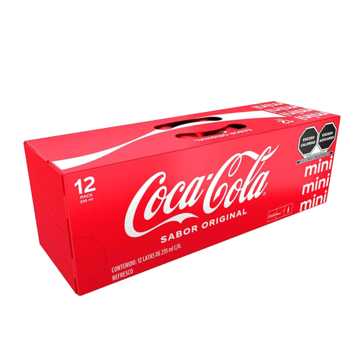 Coca Cola Mini Lata Surtido 235 Ml 12 Pack