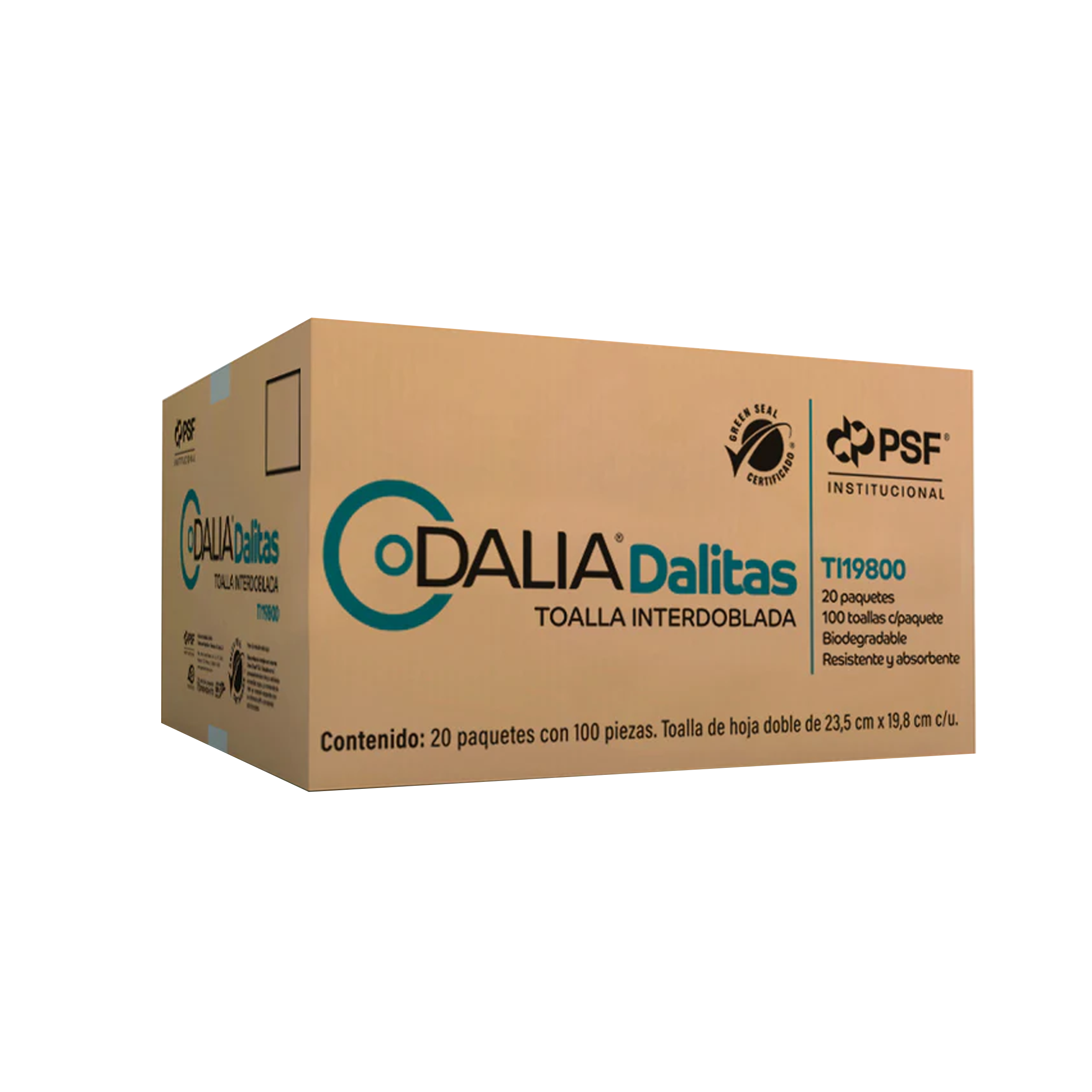 Toalla Interdoblada Dalitas 20/100 - Image 4