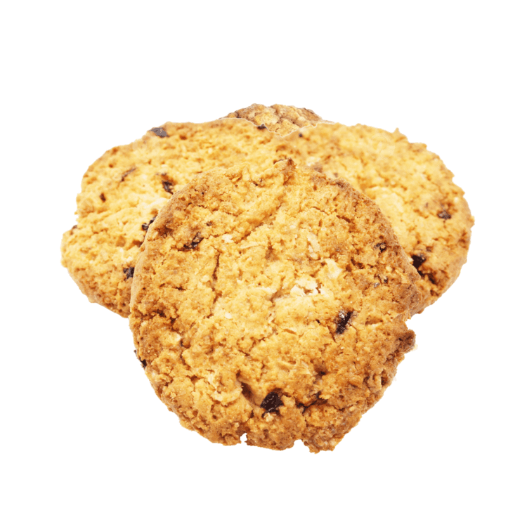 Galletas integral pasas y piña