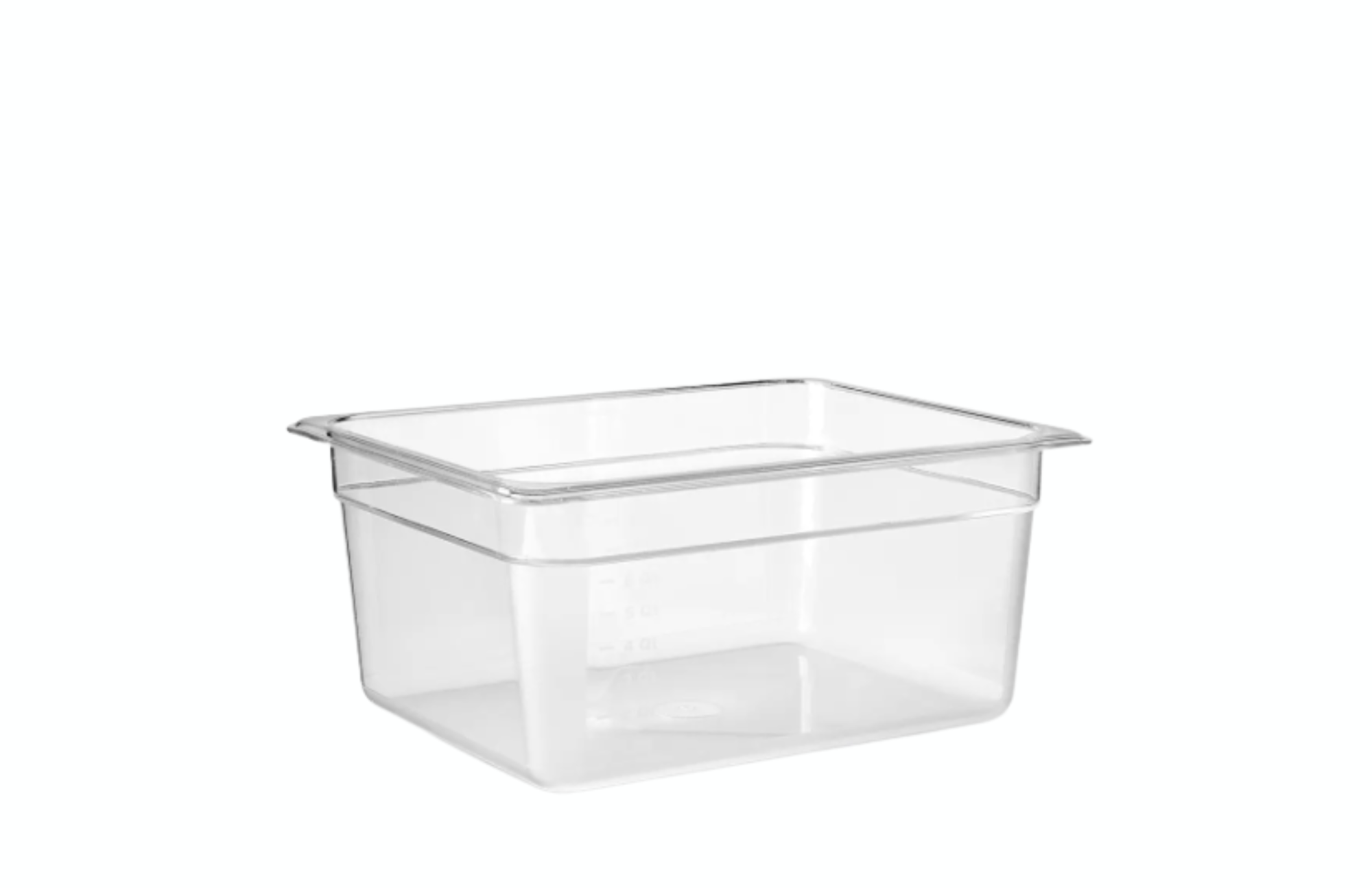 CONTENEDOR 14x12x12 TRANSPARENTE 50 PZS