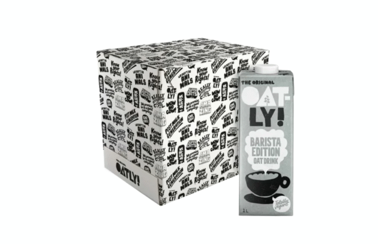 LECHE OATLY CAJA CON 6 PZS - 1 LT
