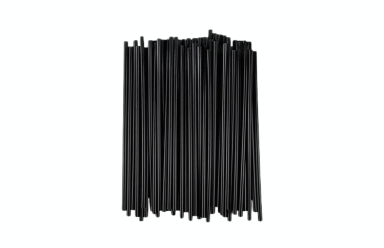 POPOTE ESTUCHADO NEGRO 200 PZS