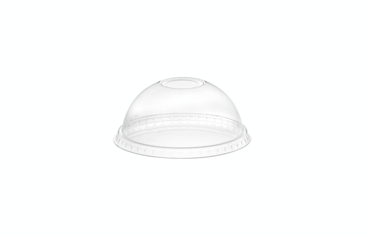 TAPA PET DOMO 12 - 16 OZ PAQUETE 100 PZS