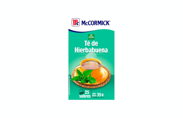 TÉ DE HIERBABUNA McCORMICK CAJA CON 25 PZS